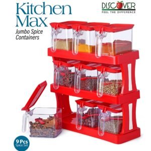 Kitchen Max 9 Pcs Spice Set